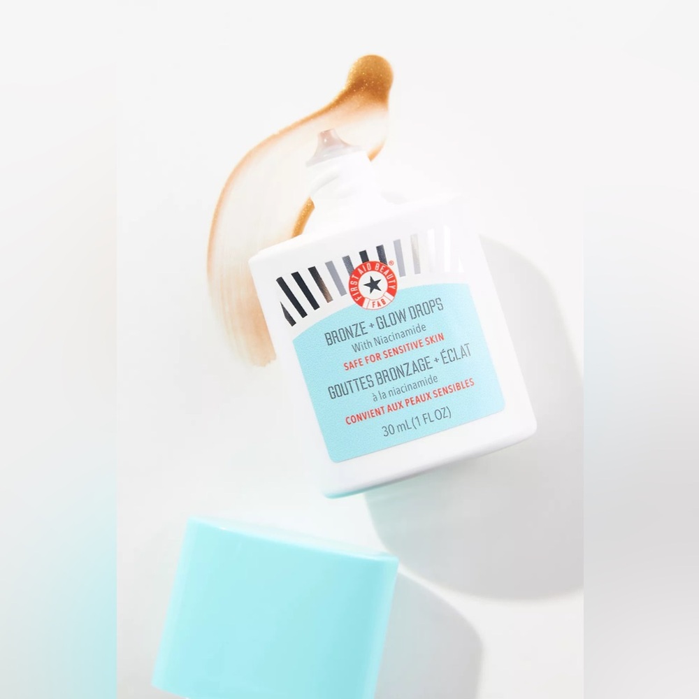 FIRST AID BEAUTY || Bronze + Glow Drops with Niacinamide ✨NEW IN BOX✨